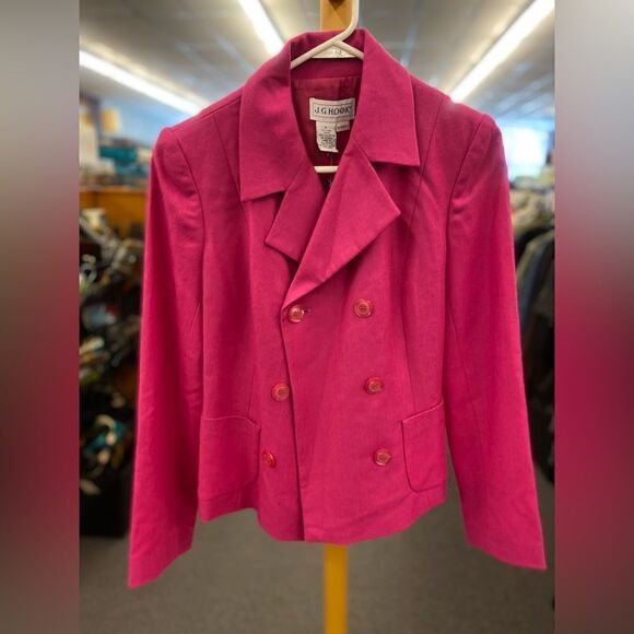 J.G. Hook Sz. 4 Pink Jacket - Picture 1 of 3
